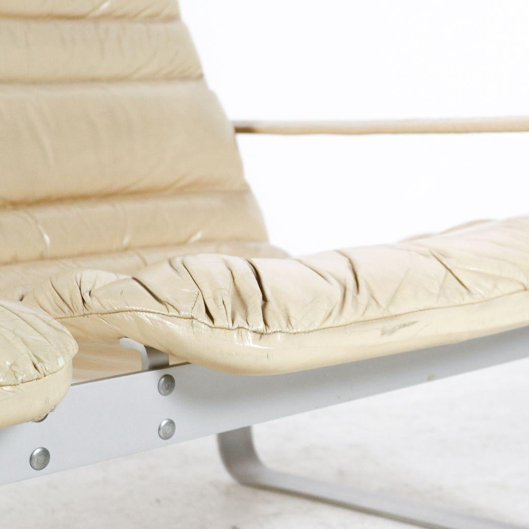 Pulkka Leather Two Seater Sofa by Ilmari Lappalainen for Asko 5