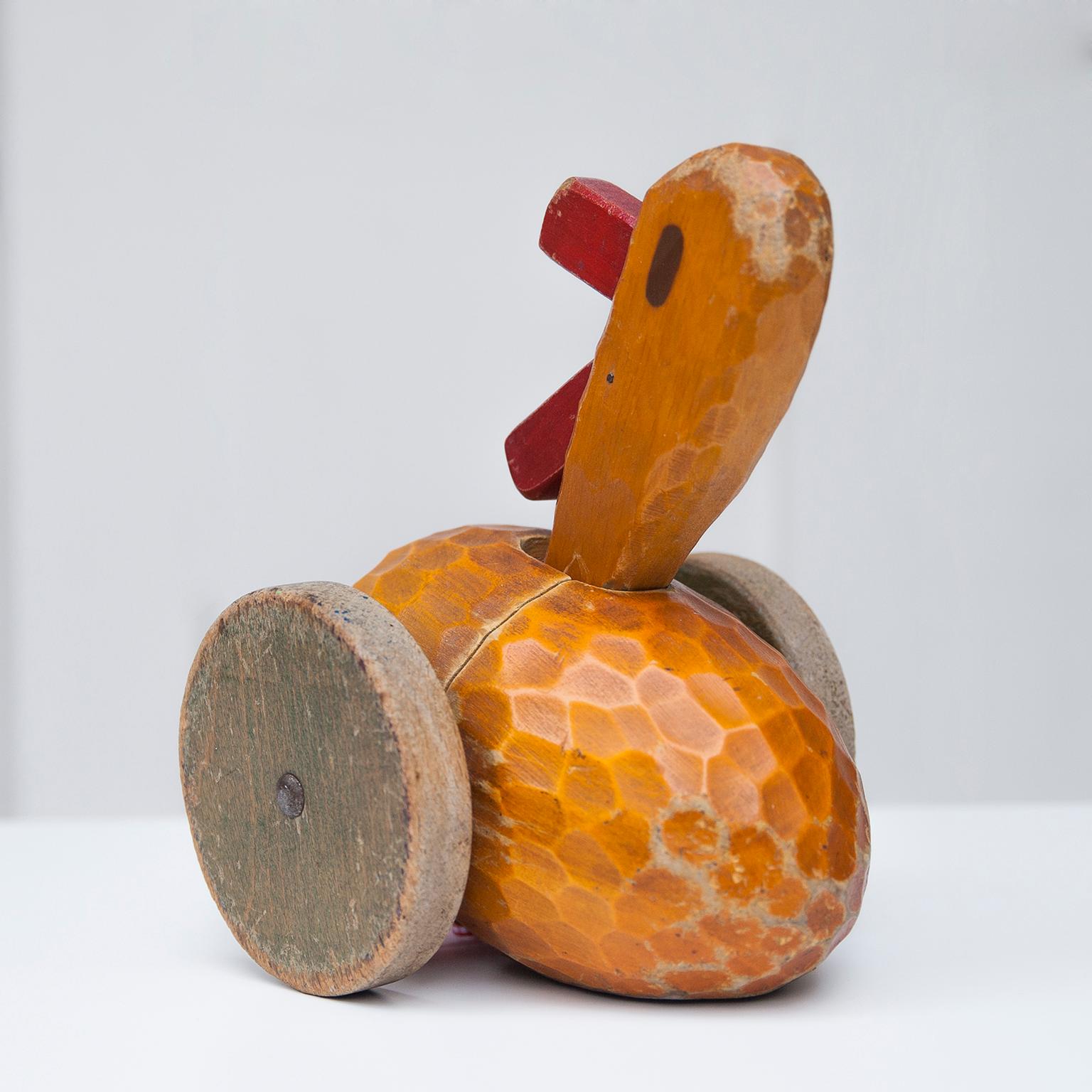 Pull Duck Toy Rudolf Steiner School, 1928-1929 1