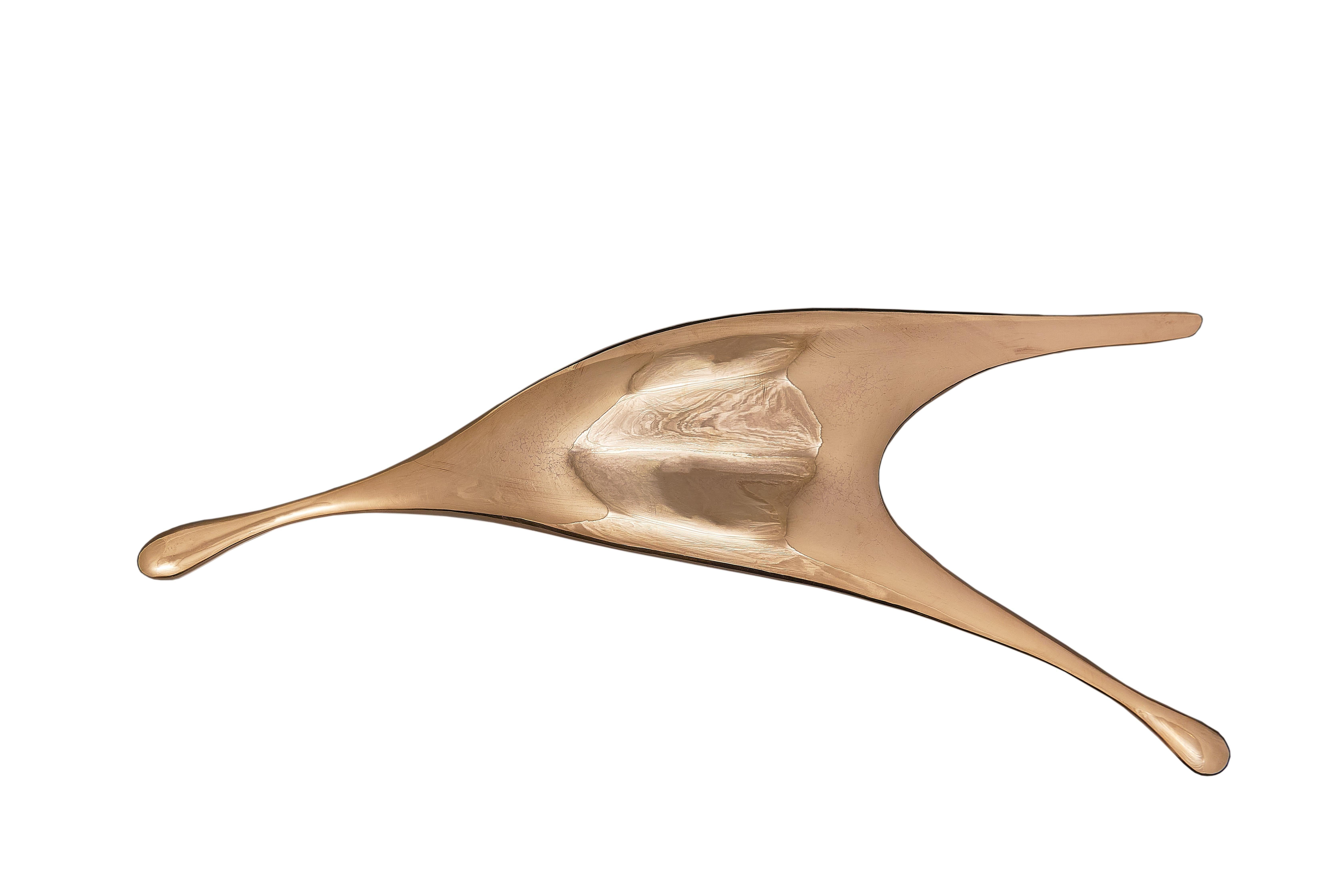 European Pull Handle - 3LR2 - Nymph by Bronzamo For Sale