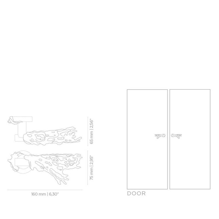 Toile OC2024 Door Hardware Door Levers For Sale at 1stDibs