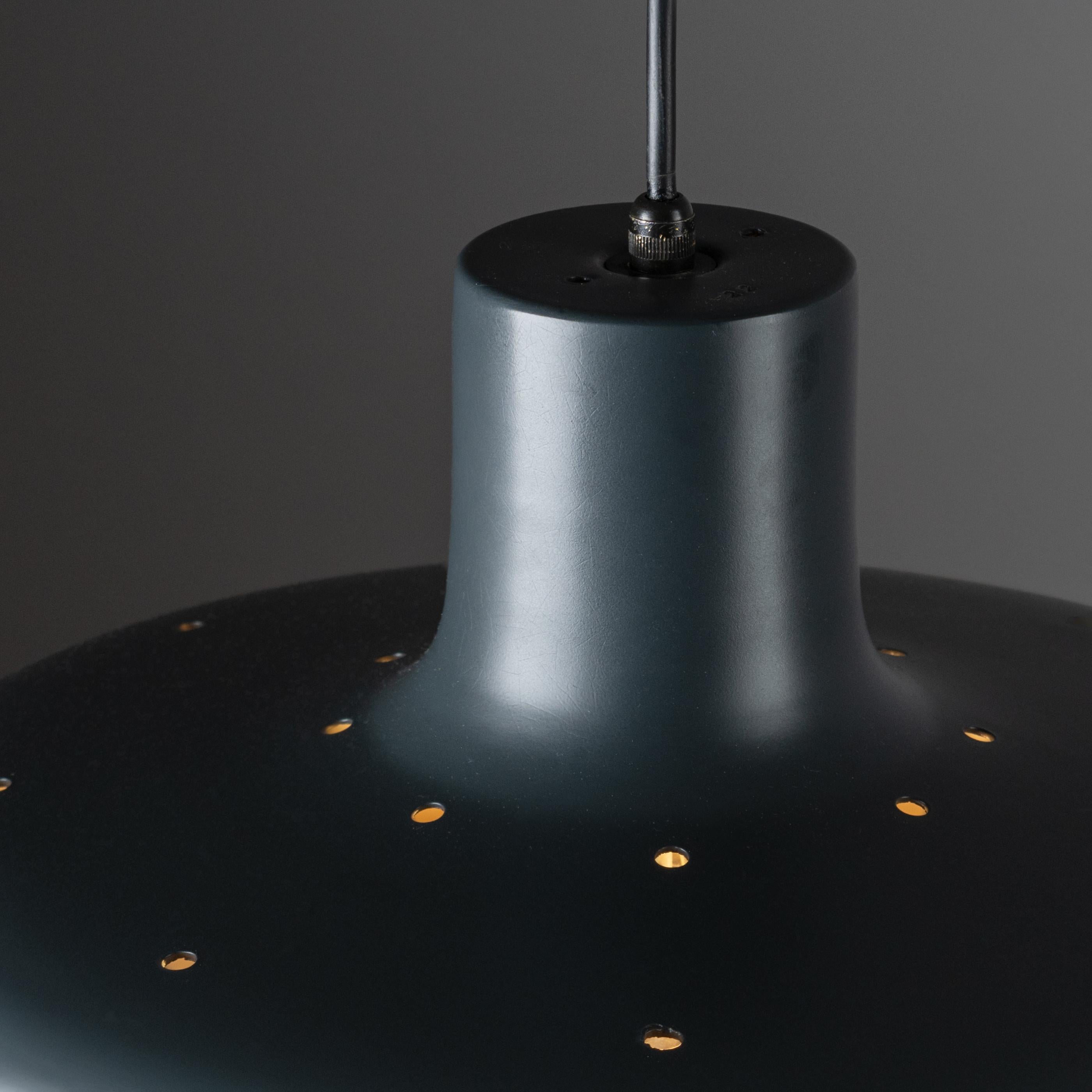 Enameled Pulley Ceiling Light by Greco