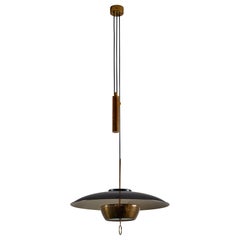 Pulley Pendant by Gaetano Sciolari for Stilnovo