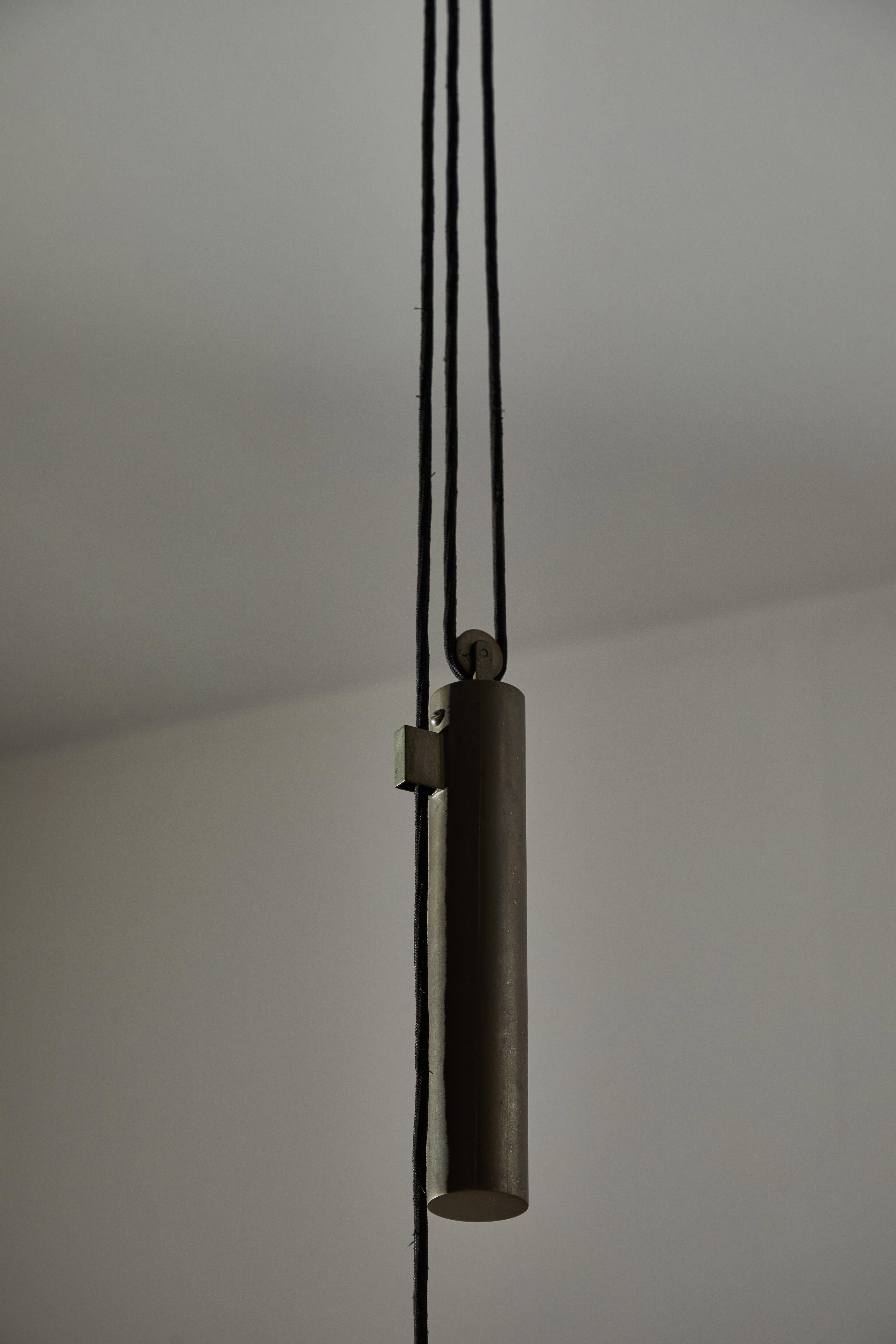 Pulley Pendant Attributed to Stilnovo, 1950 6