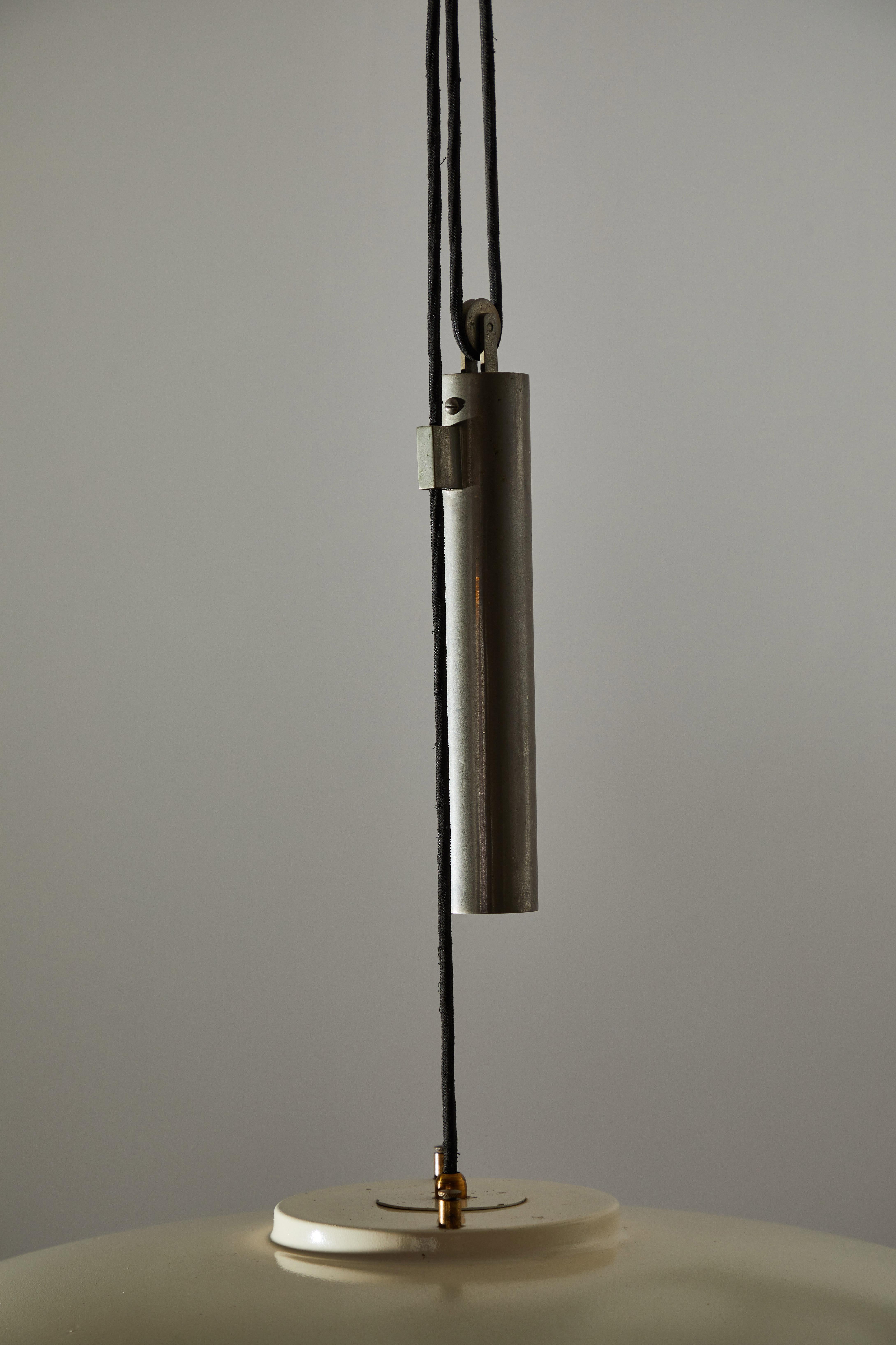 Pulley Pendant Attributed to Stilnovo, 1950 7