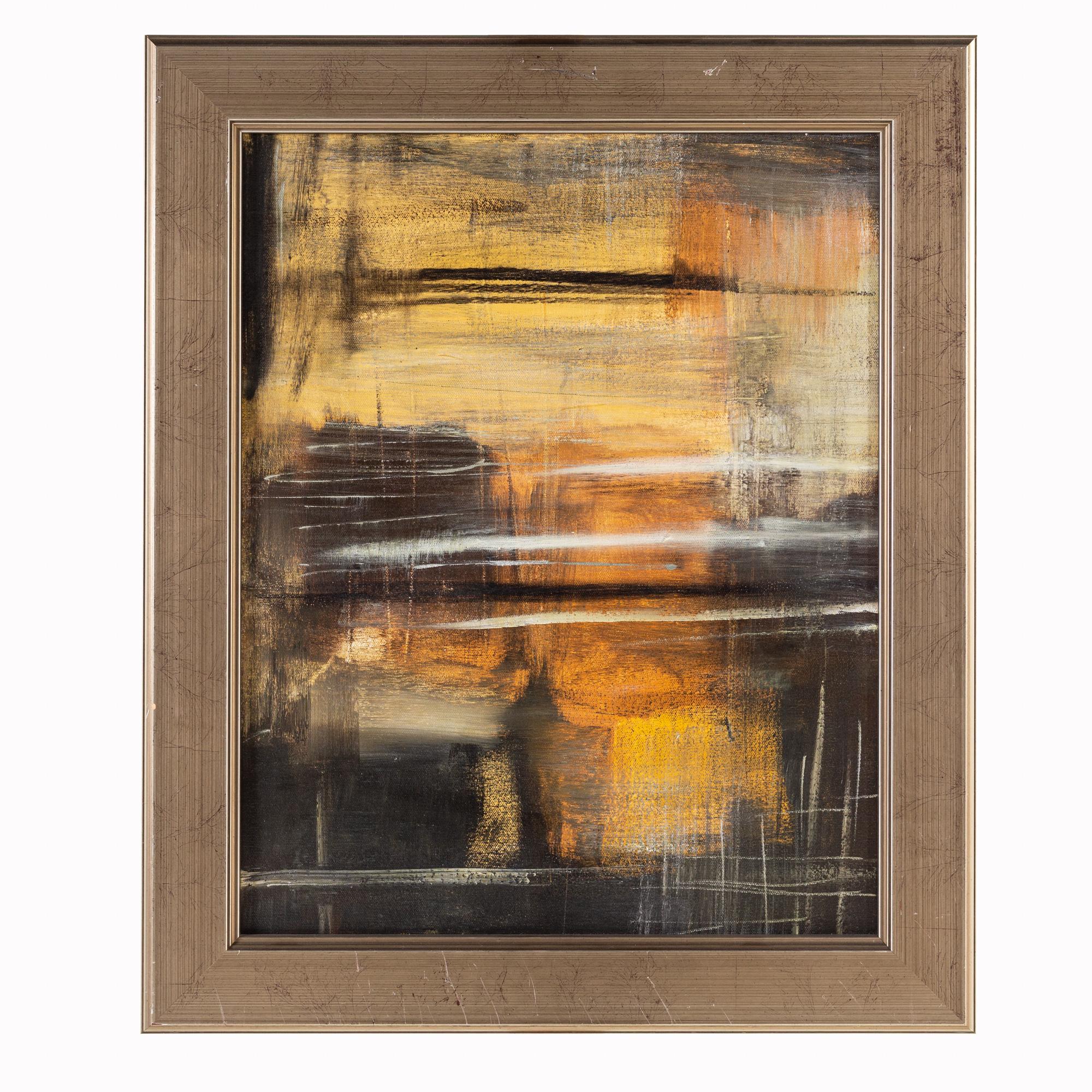 Pulliam abstract framed oil painting on canvas

This painting measures: 20 wide x 2 deep x 24 inches high

This painting is in great vintage condition with minor marks, dents, and wear.

We take our photos in a controlled lighting studio to