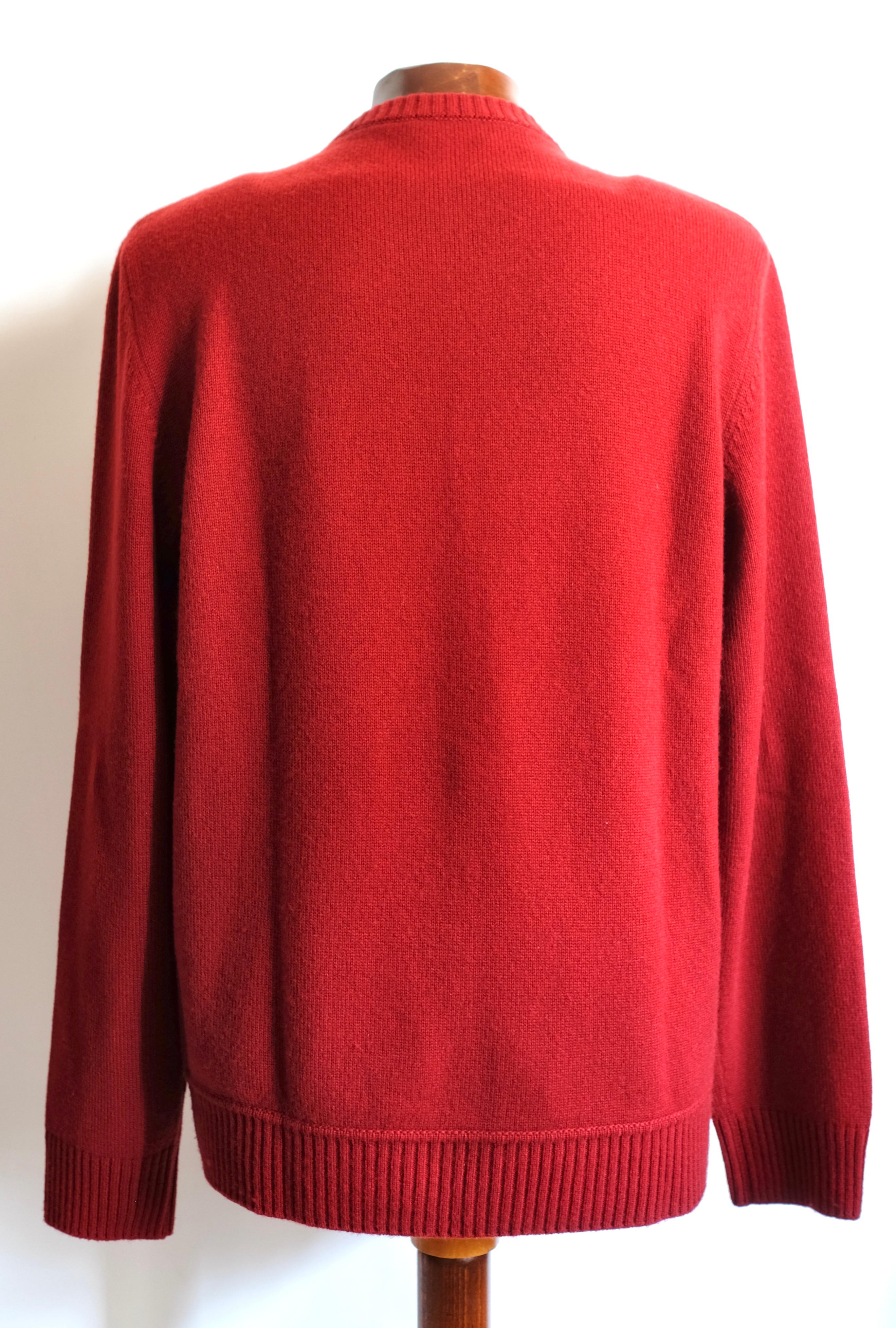 Men's HERMÈS cashmere pullover For Sale