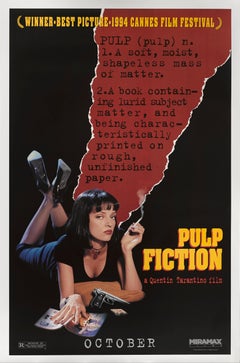 "Pulp Fiction" Original US Advance Style Film Poster
