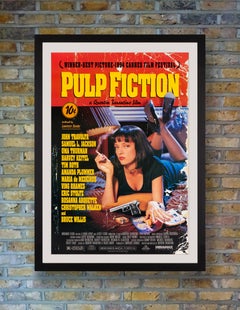 'Pulp Fiction' Original Vintage Movie Poster, American, 1994