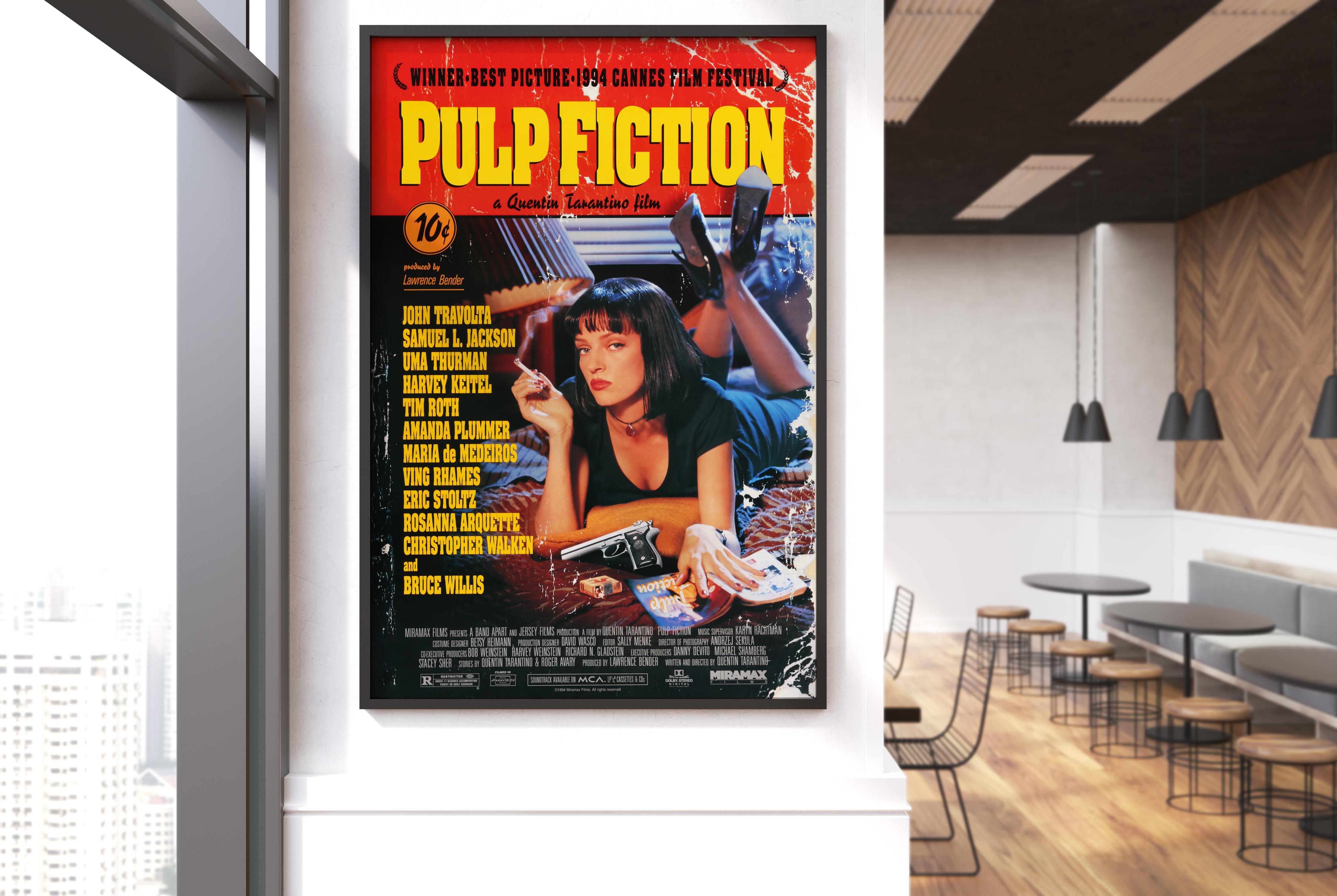 original pulp fiction movie poster