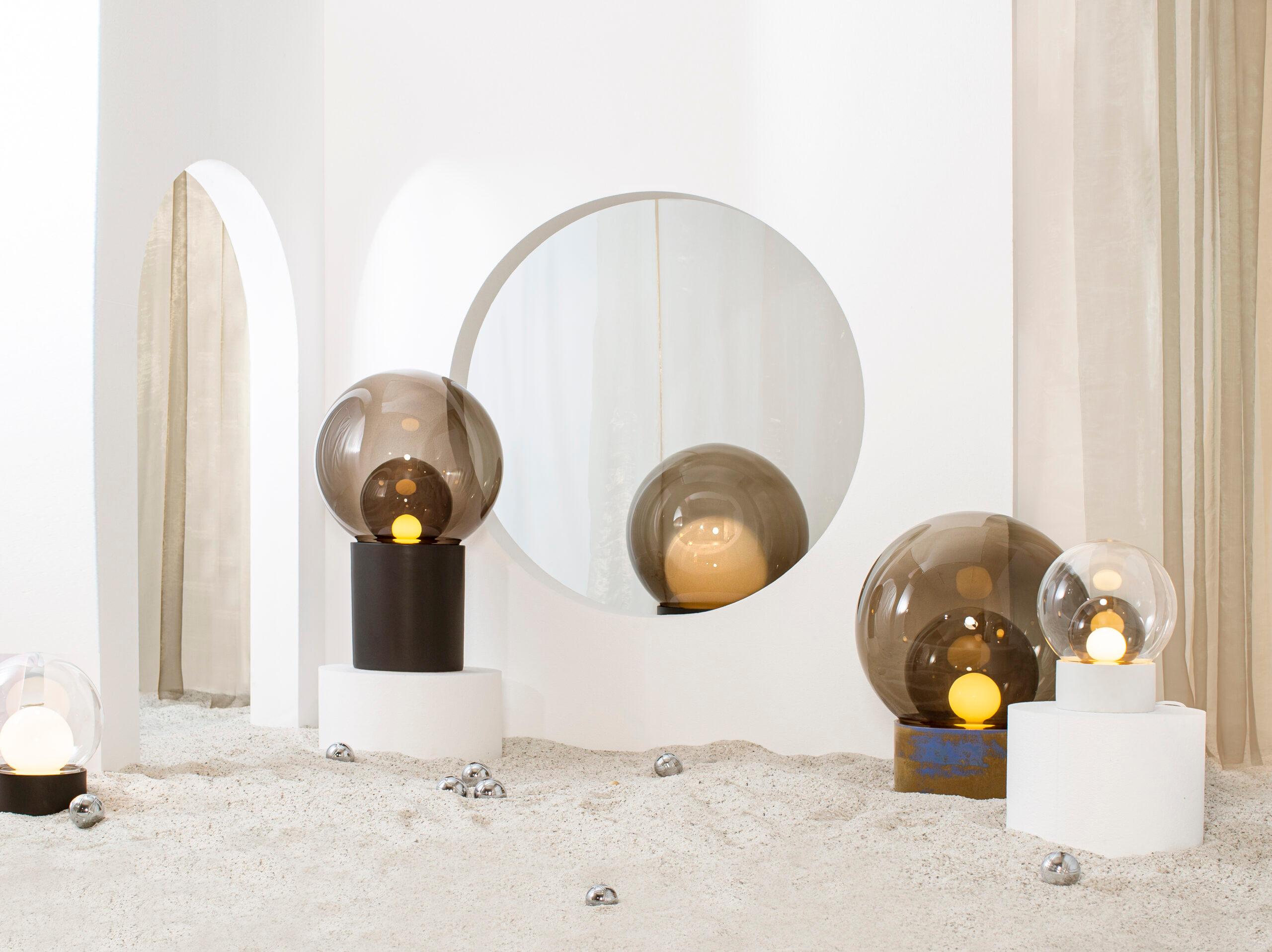 European Pulpo Boule Floor or Table Lamp by Sebastian Herkner For Sale