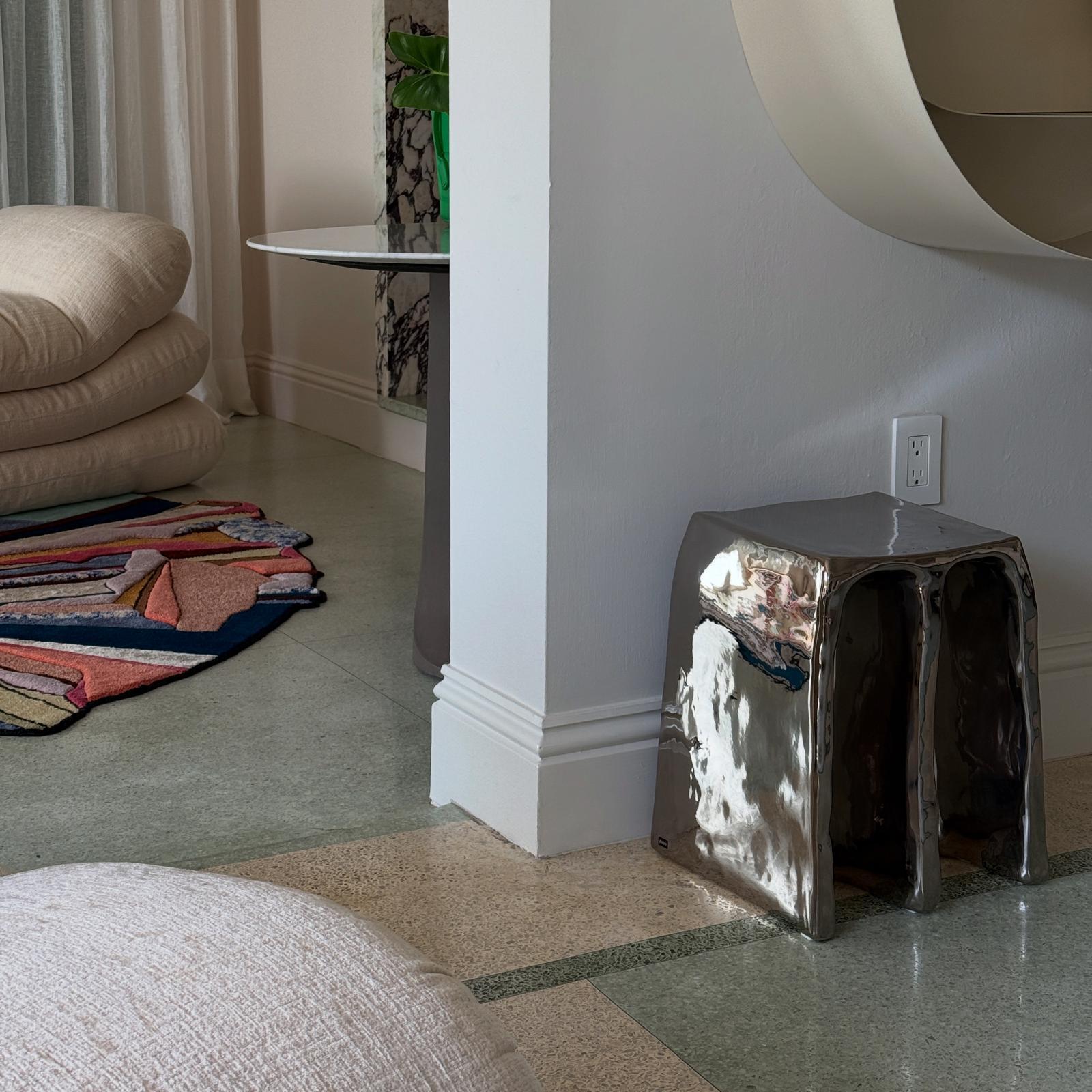 Pulpo Chouchou Ceramic  Side table by LORENZO ZANOVELLO in STOCK en vente 5