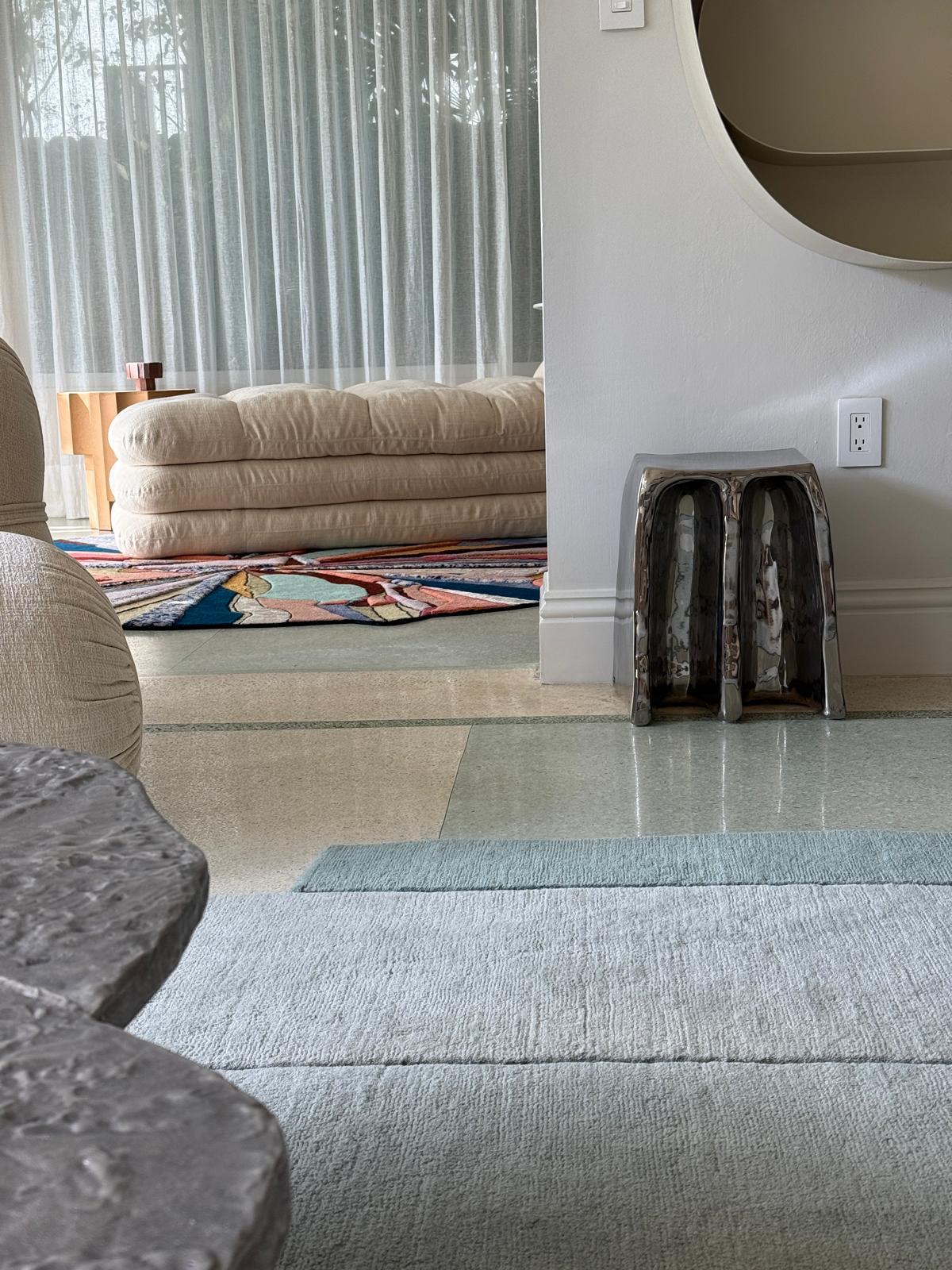 Pulpo Chouchou Ceramic  Side table by LORENZO ZANOVELLO in STOCK en vente 3