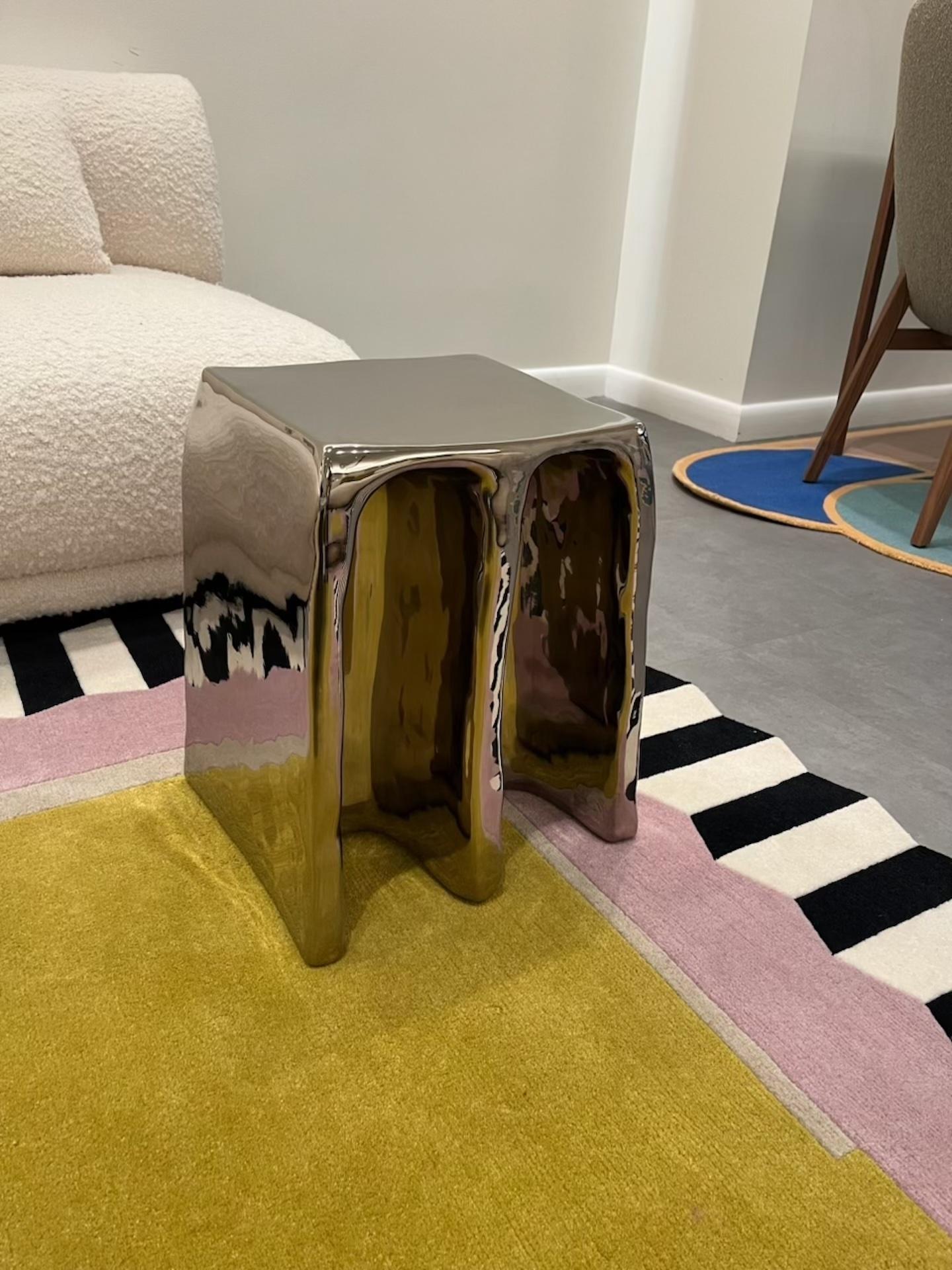 Pulpo Chouchou Hocker oder Beistelltisch aus Keramik von LORENZO ZANOVELLO auf LAGER im Zustand „Hervorragend“ im Angebot in New York, NY