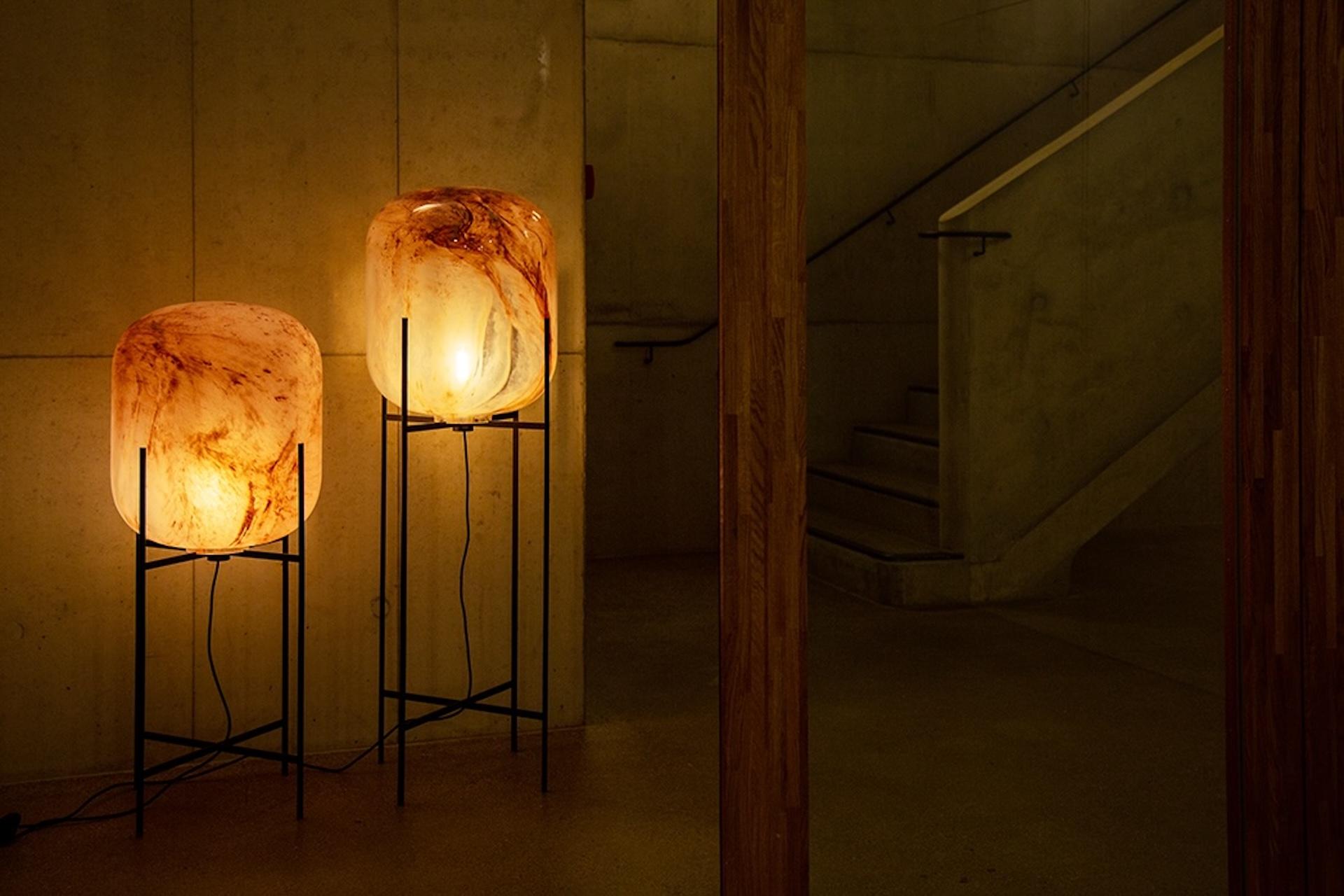 Pulpo Oda-TABLE- oder FLOOR-Leuchte von SEBASTIAN HERKNER im Angebot 1