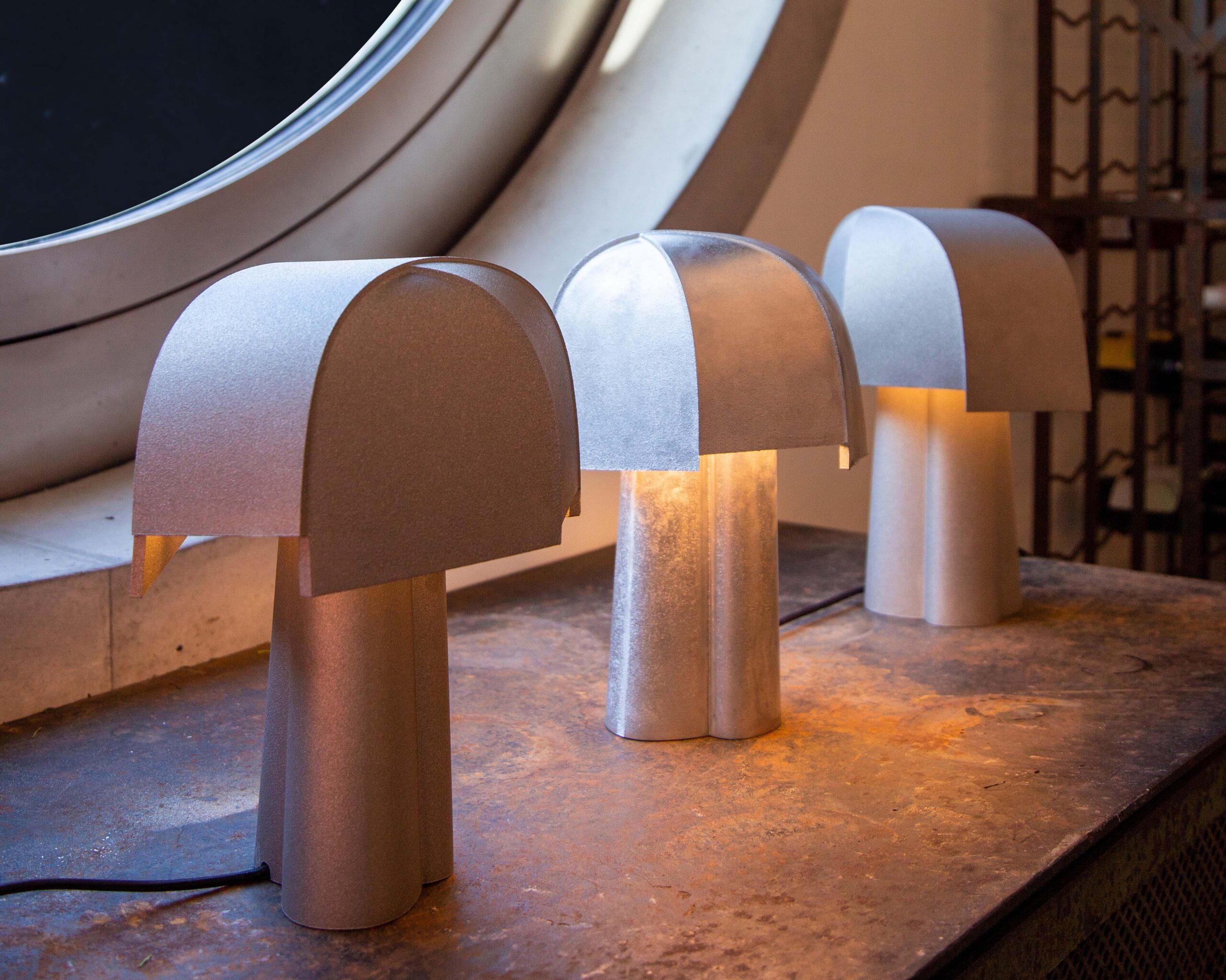 LÁMPARA DE MESA Pulpo Samsa Aluminio BY SEBASTIAN HERKNER Europeo en venta