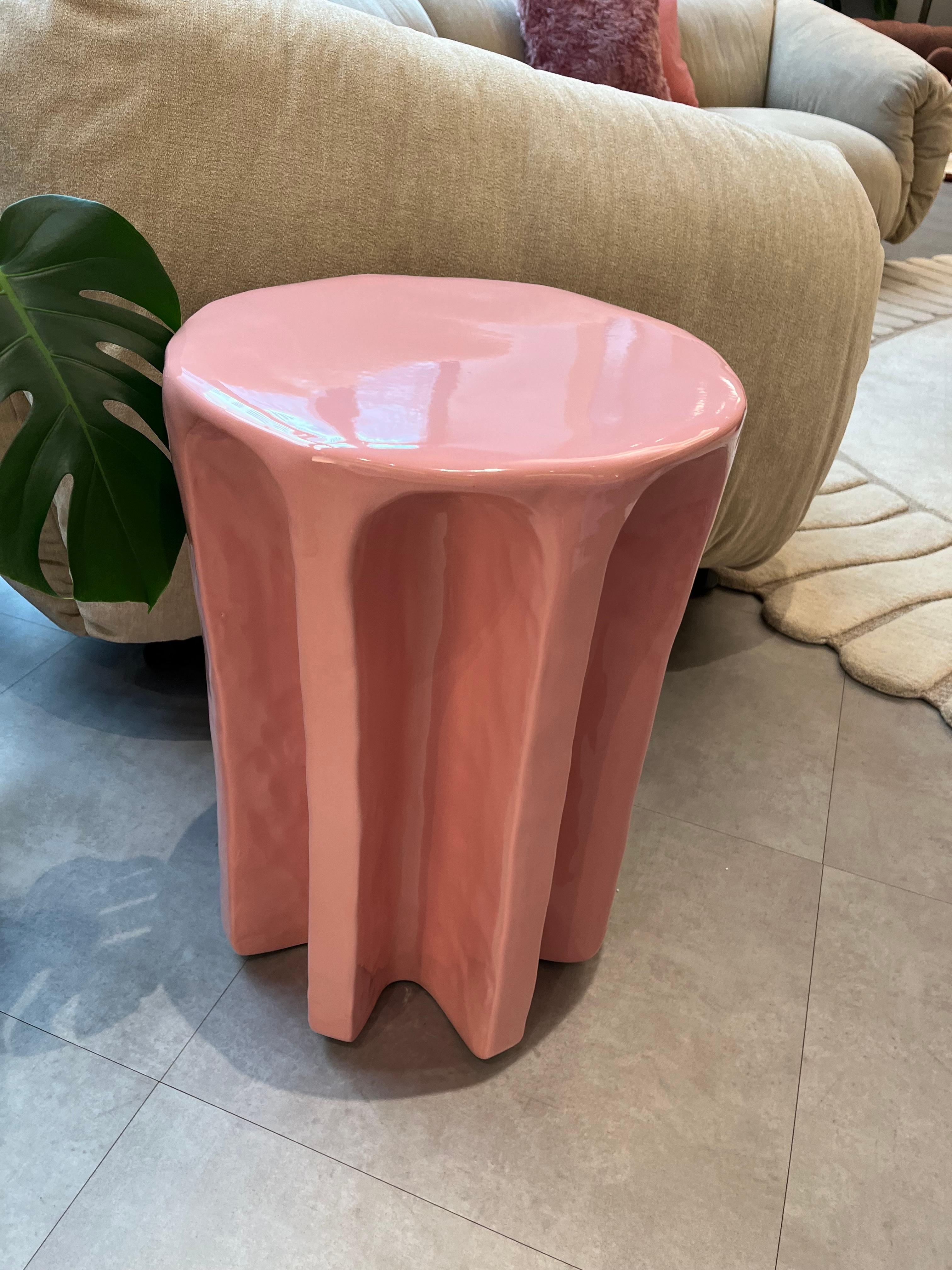 Pulpo Set de dos Chouchou  MESA CAFÉ + MESA auxiliar BY LORENZO ZANOVELLO en STOCK en Excelente estado para la venta en New York, NY