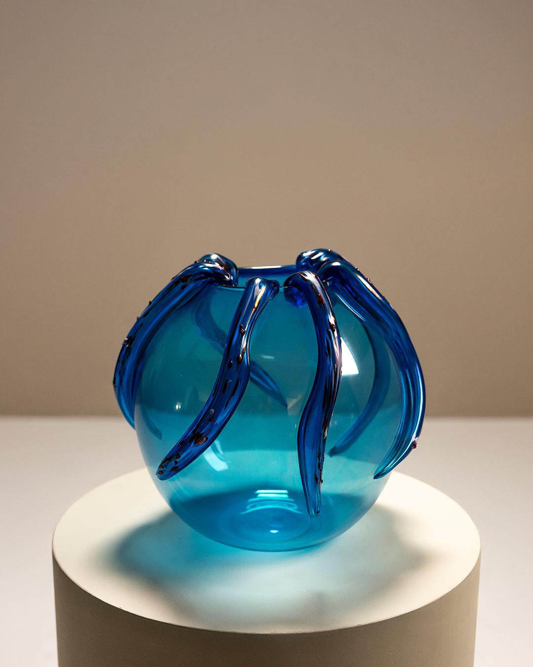 Vase „Pulpo“ von Gae Aulenti für Venini, Italien 2006 (Italienisch) im Angebot