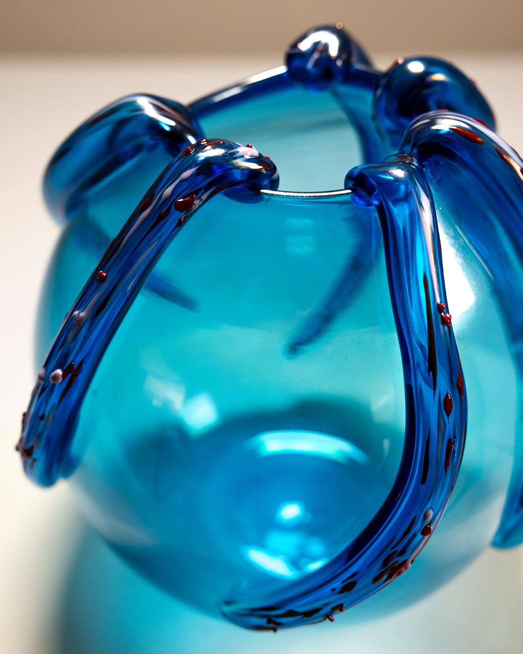 Vase „Pulpo“ von Gae Aulenti für Venini, Italien 2006 (Glas) im Angebot
