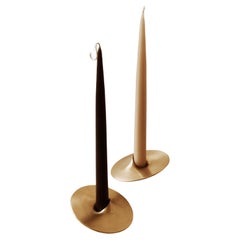 Pulsar Brass Candle Holder