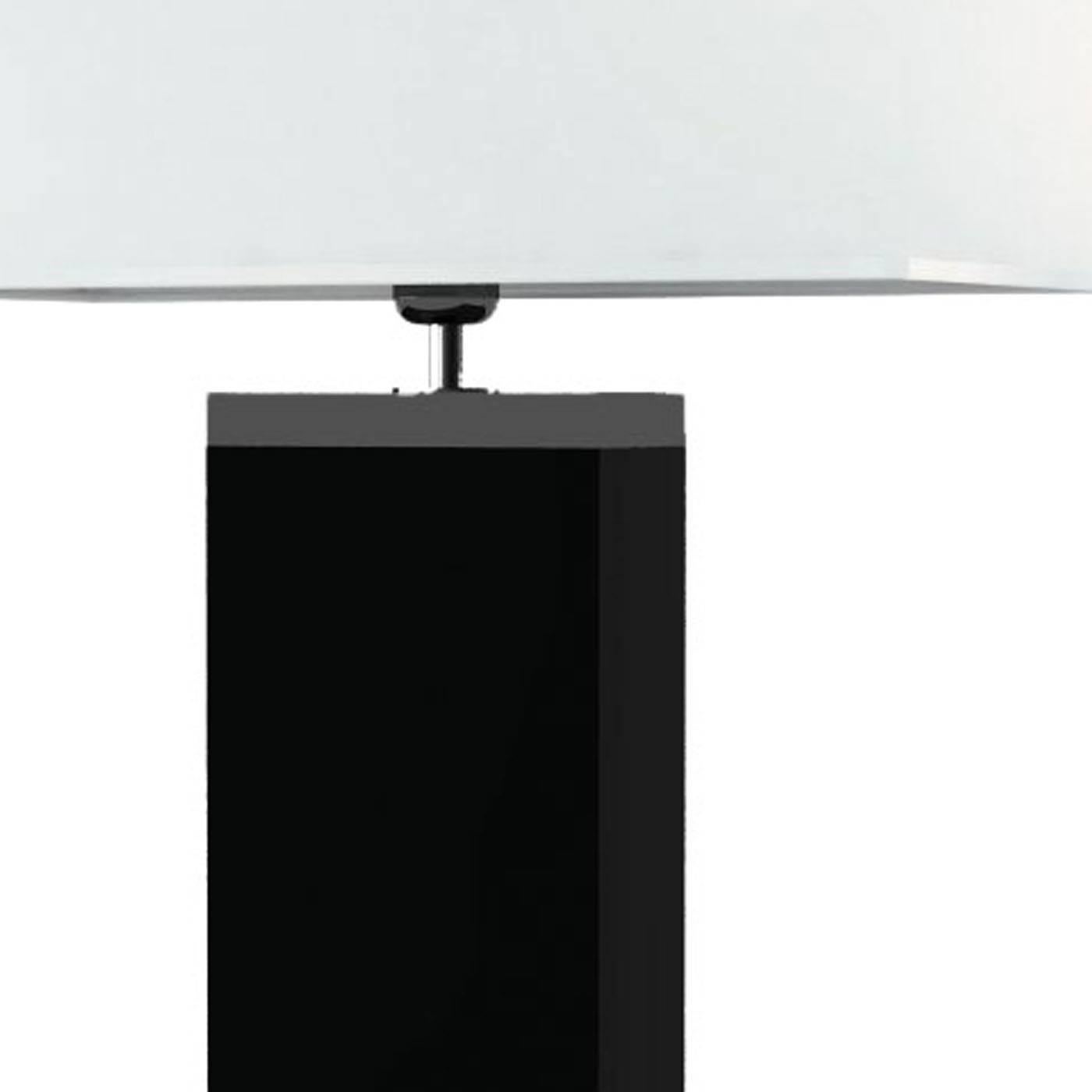 Italian Pulsar Desk Lamp with Black Marble For Sale