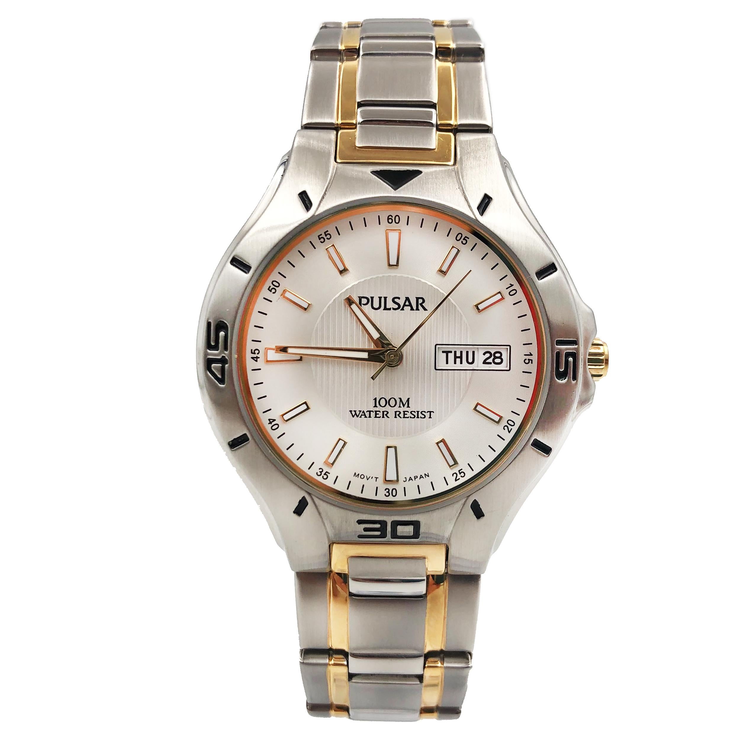Pulsar Mens Watch 7 For Sale on 1stDibs pulsar chronograph