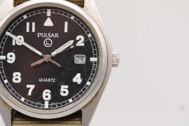 Pulsar G10 Watch Pulsar Military G10 6645-99 2004 At 1stDibs Pulsar G10  Watch