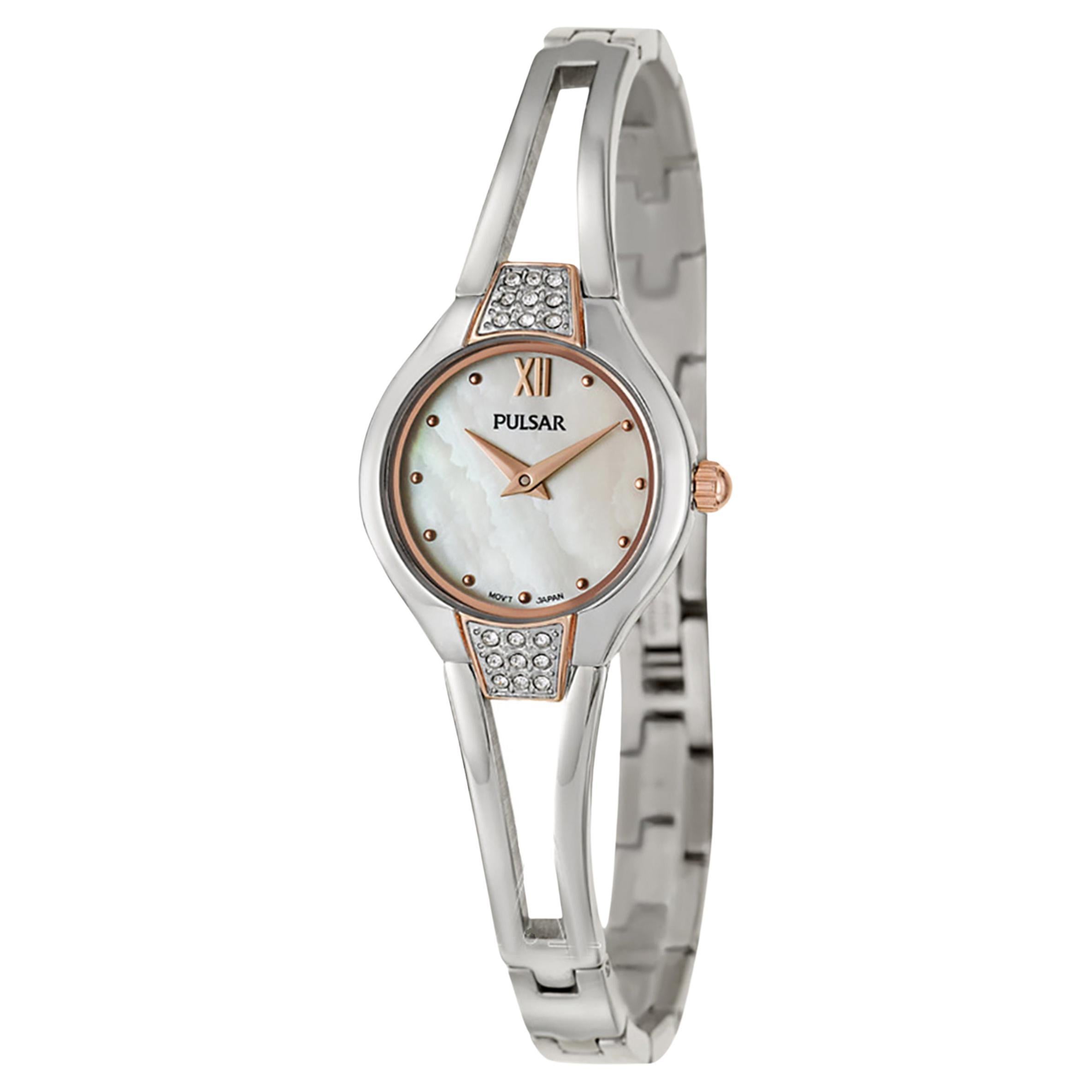 Pulsar Stainless Steel LED Display Quartz Digital Wristwatch at 1stDibs