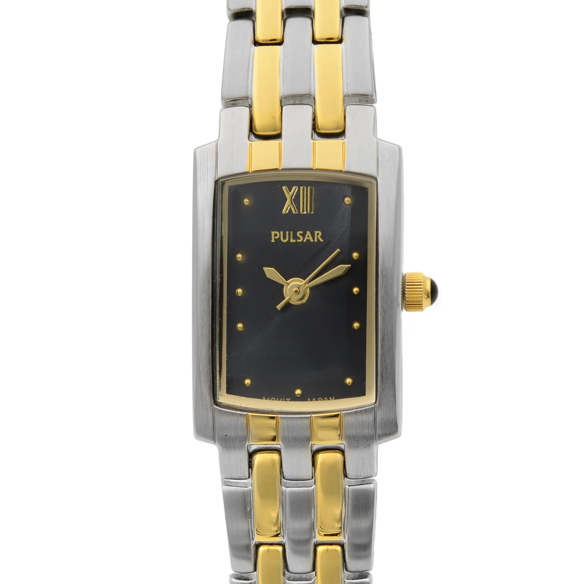 pulsar two tone ladies watch