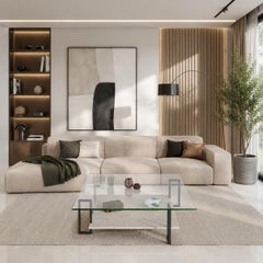 PULSE Italian Travertine Marble Coffee Table Luxury Bespoke Design New Furniture