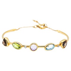 Pulsera di diamanti e pietre preziose