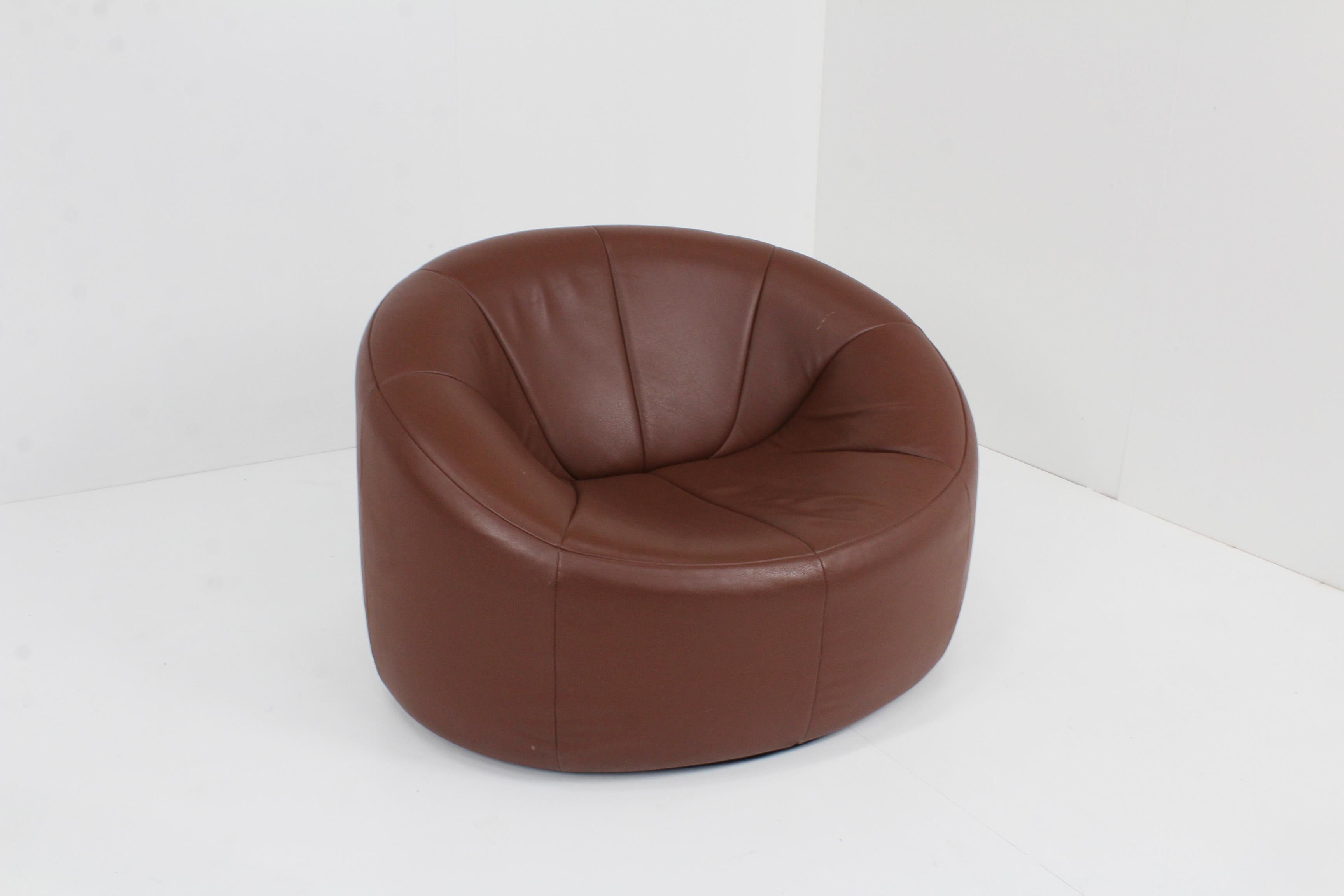 Fin du 20e siècle Fauteuil de salon en peau de mouton de Pierre Paulin pour Ligne Roset