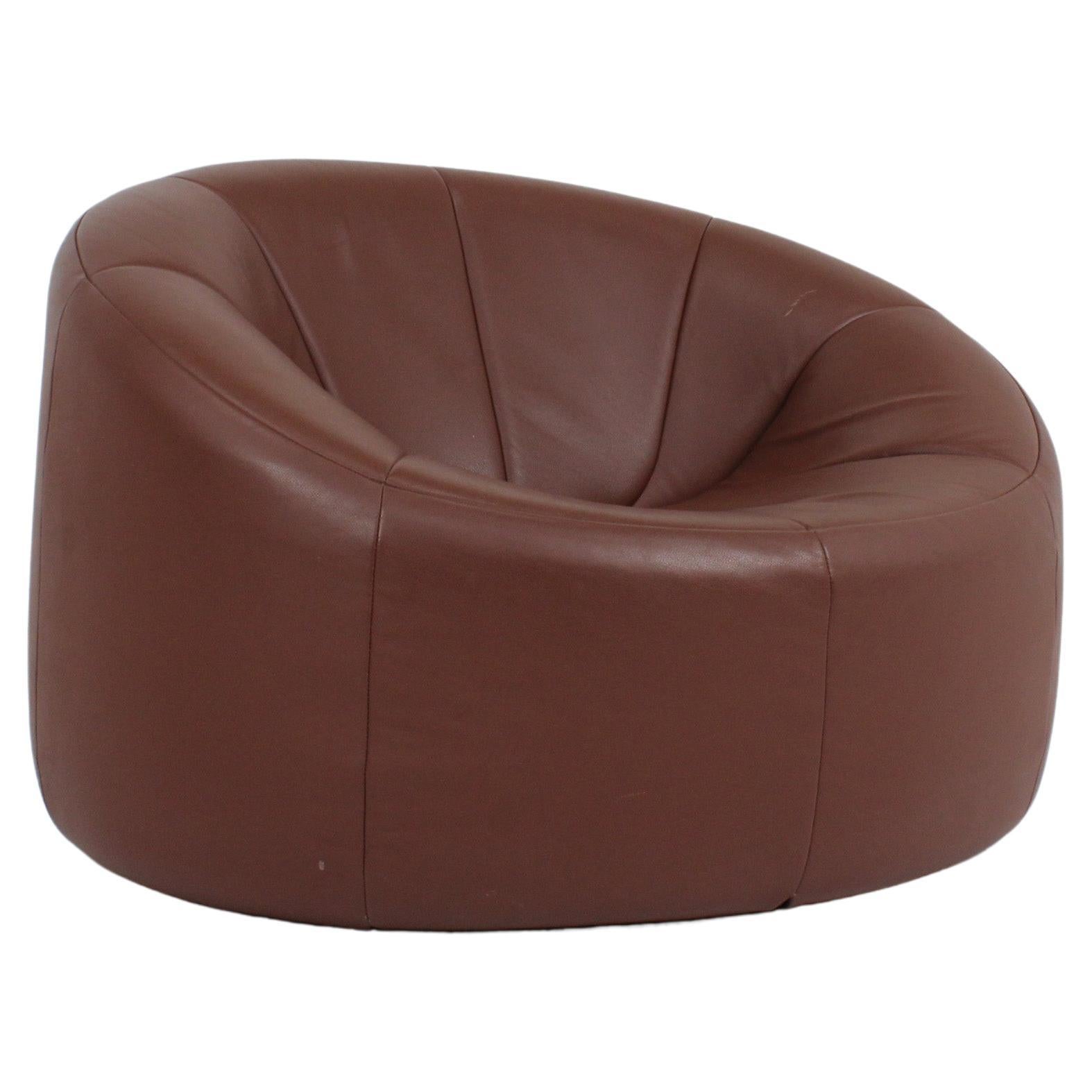 Fauteuil de salon en peau de mouton de Pierre Paulin pour Ligne Roset