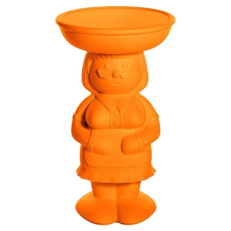 Amanda Beistelltisch in Kürbis Orange von Favaretto&Partners