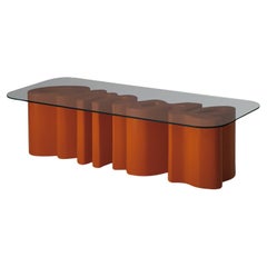 Pumpkin Orange Amore Coffee Table by Giò Colonna Romano