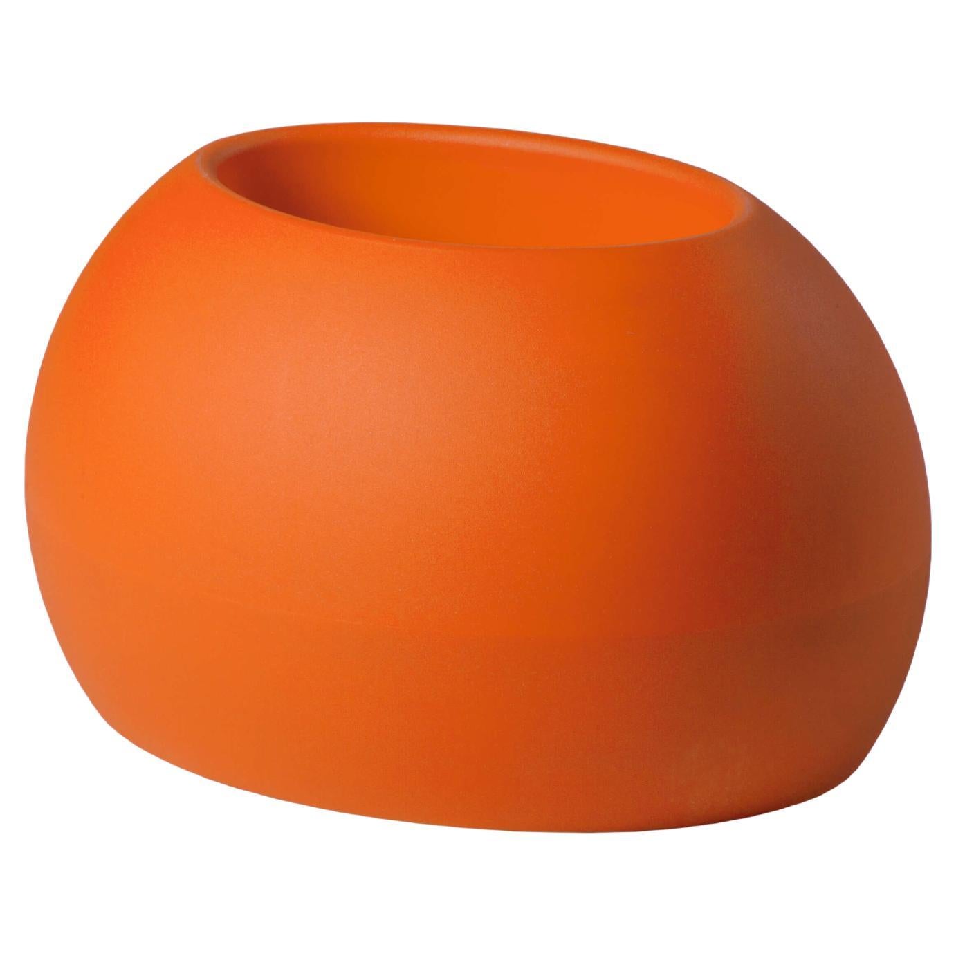 Orangefarbener geblasener Pumpkintopf von Karim Rashid