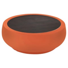 Tavolino da caffè Pumpkin Orange Chubby di Marcel Wanders