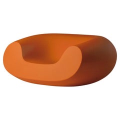 Pumpkin Orange Chubby Lounge Armchair by Marcel Wanders