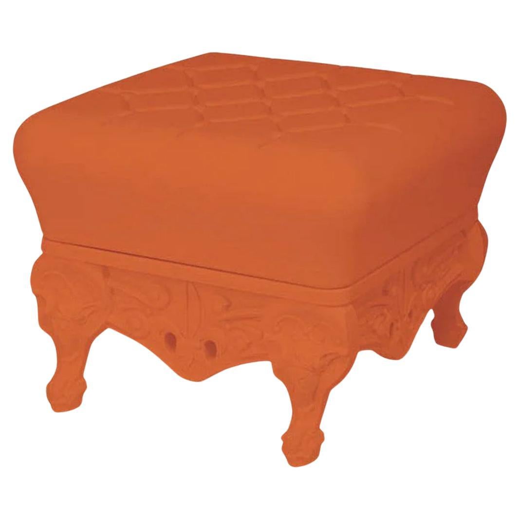 Pouf Prince d'amour orange de Moro, Pigatti