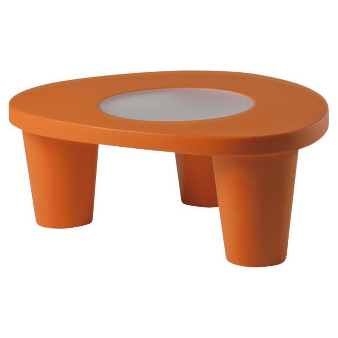 Pumpkin Orange Niedriger Lita-Couchtisch von Paola Navone im Angebot