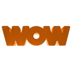 Panchina Wow arancio zucca di Kazuko Okamoto