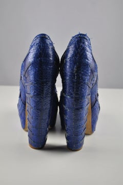Pumps Galliano for Dior 2007 snake