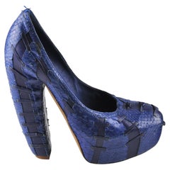 Pumps Galliano for Dior 2007 snake