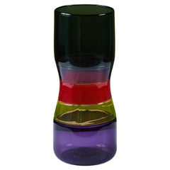 "Punaista Ja Makeaa" Incalmo Glass Vase