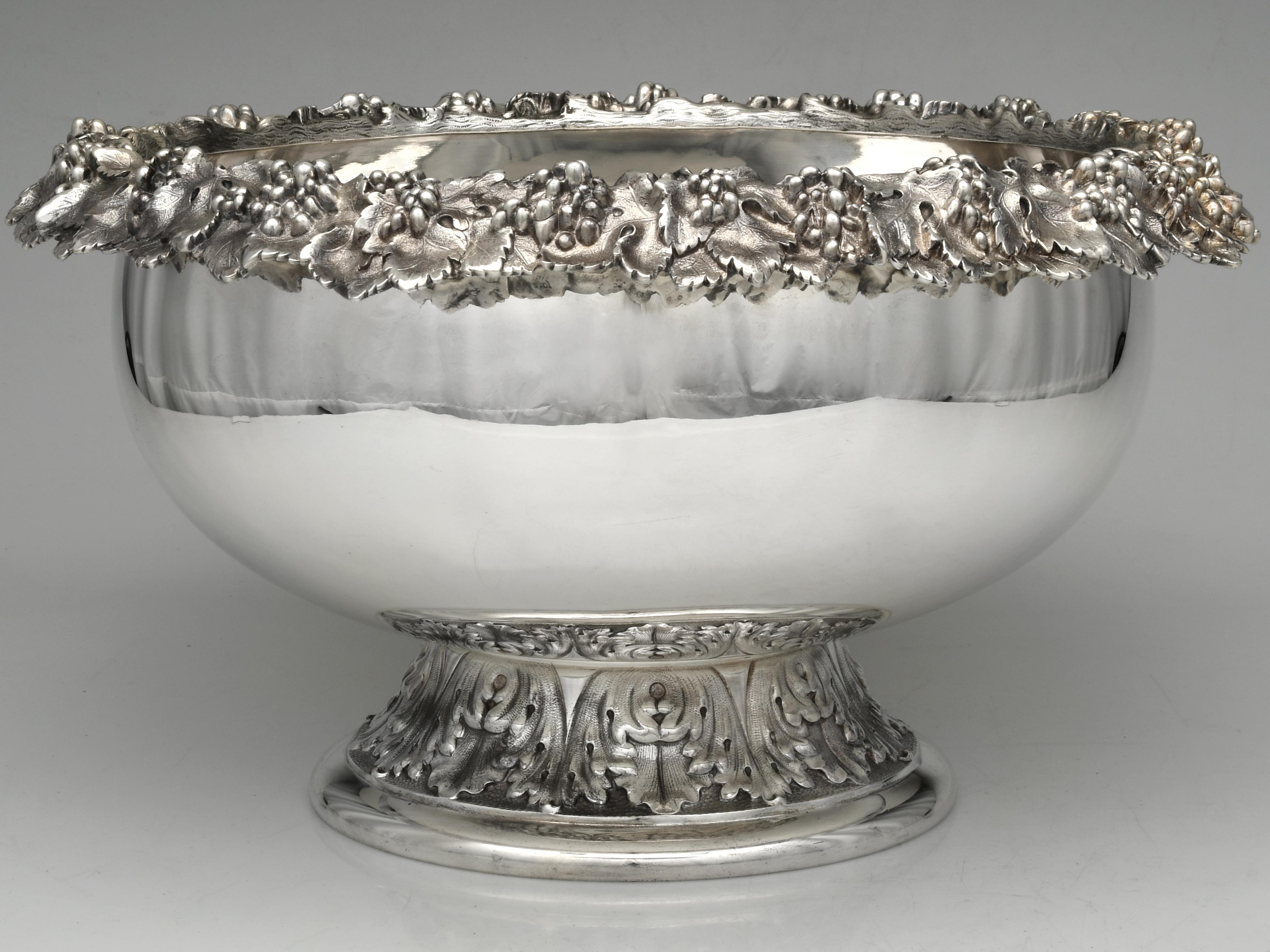 Bowlenschüssel 2990 (Sterling, Hohlware) von Gorham Silver (Ästhetizismus) im Angebot