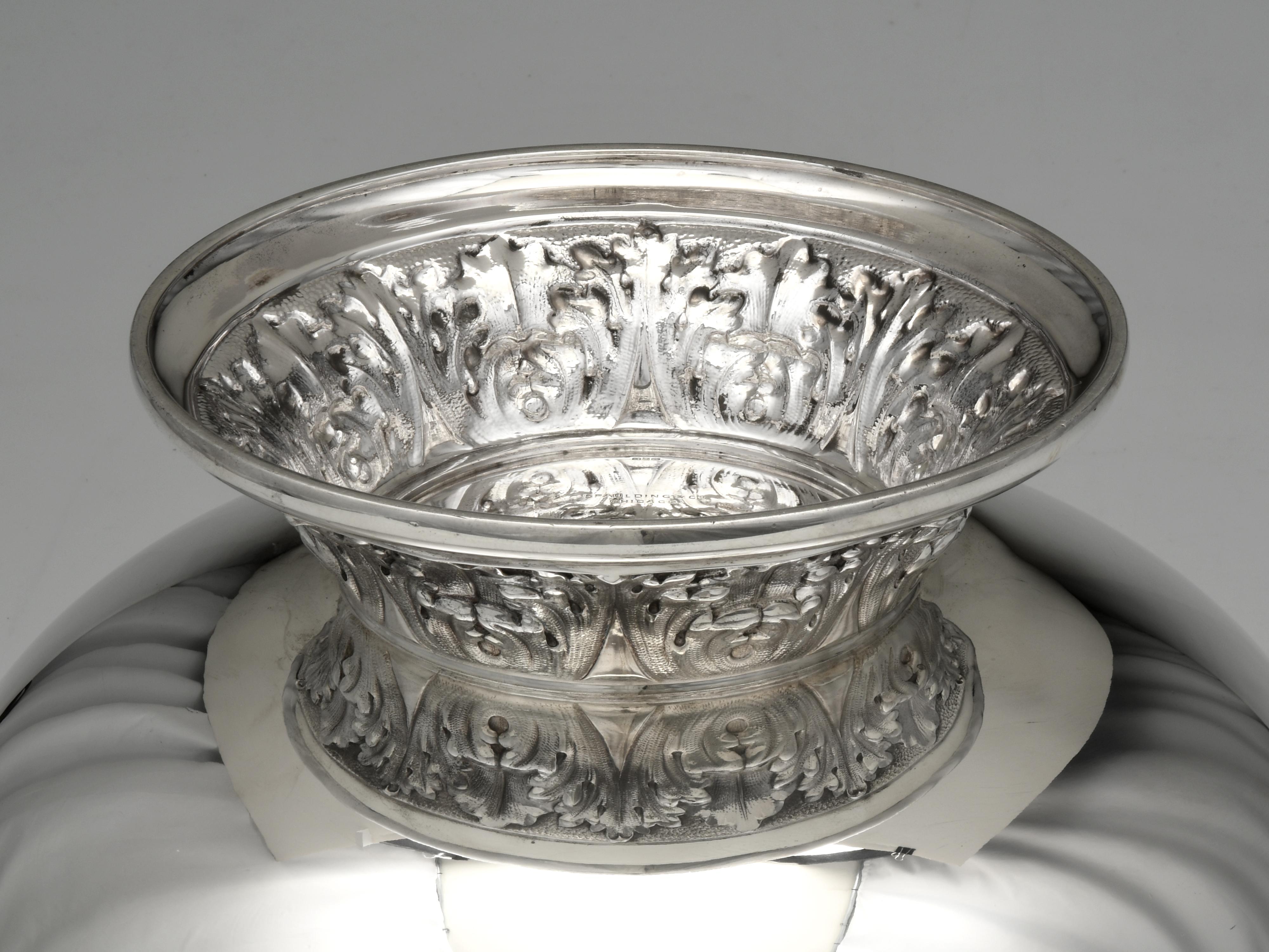 Bowlenschüssel 2990 (Sterling, Hohlware) von Gorham Silver (amerikanisch) im Angebot