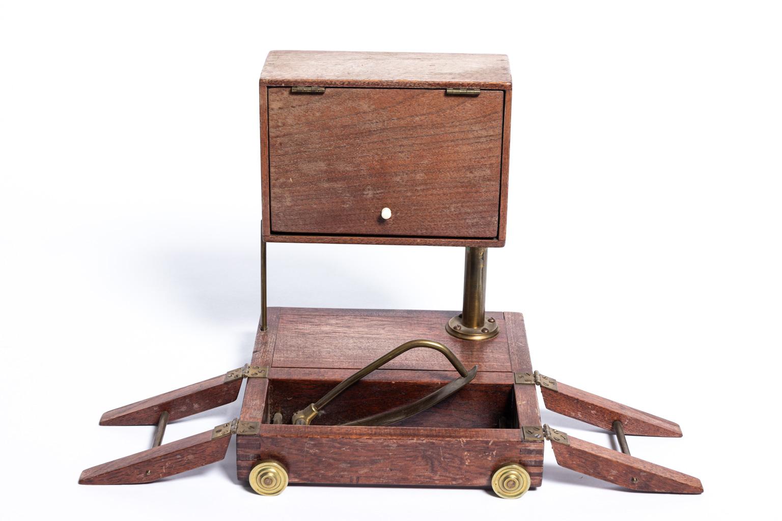 Punch Clock Apparatus, circa 1870s For Sale 5