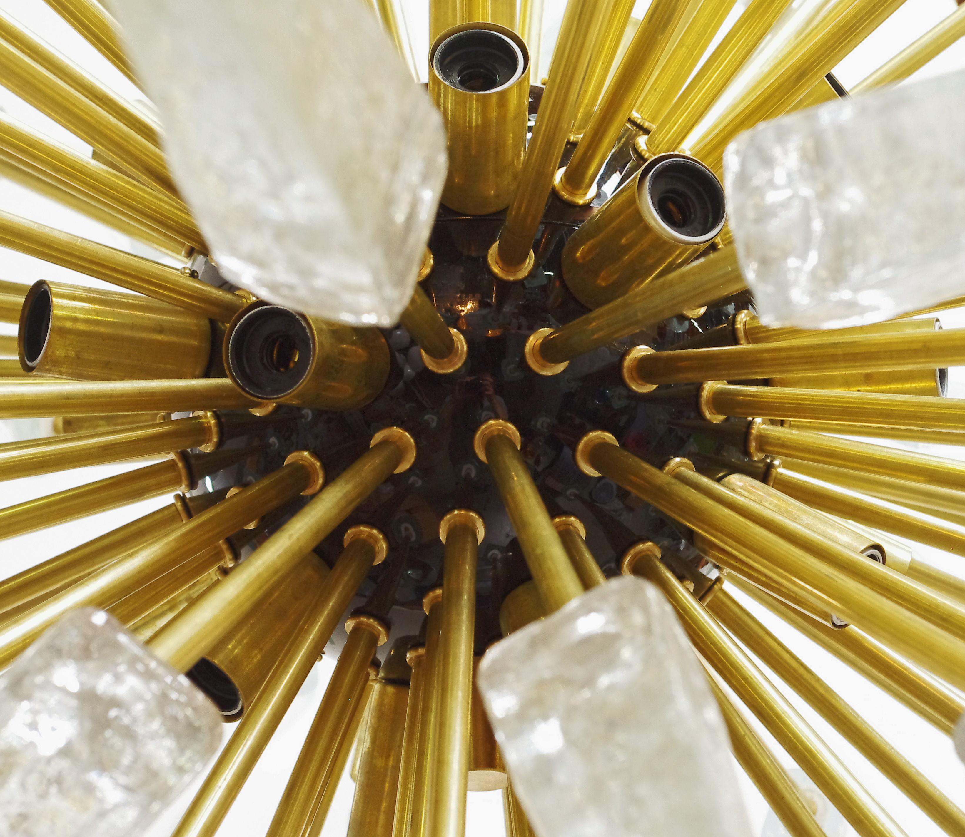 Mid-Century Modern Lustre Spoutnik Puntali de Fabio Ltd en vente