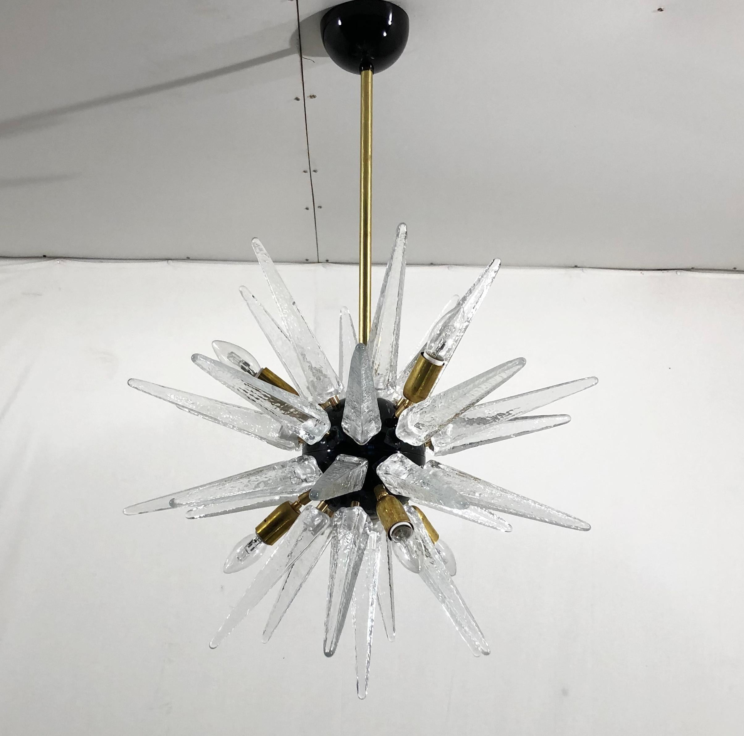 Mid-Century Modern Puntali Sputnik Chandelier by Fabio Ltd For Sale