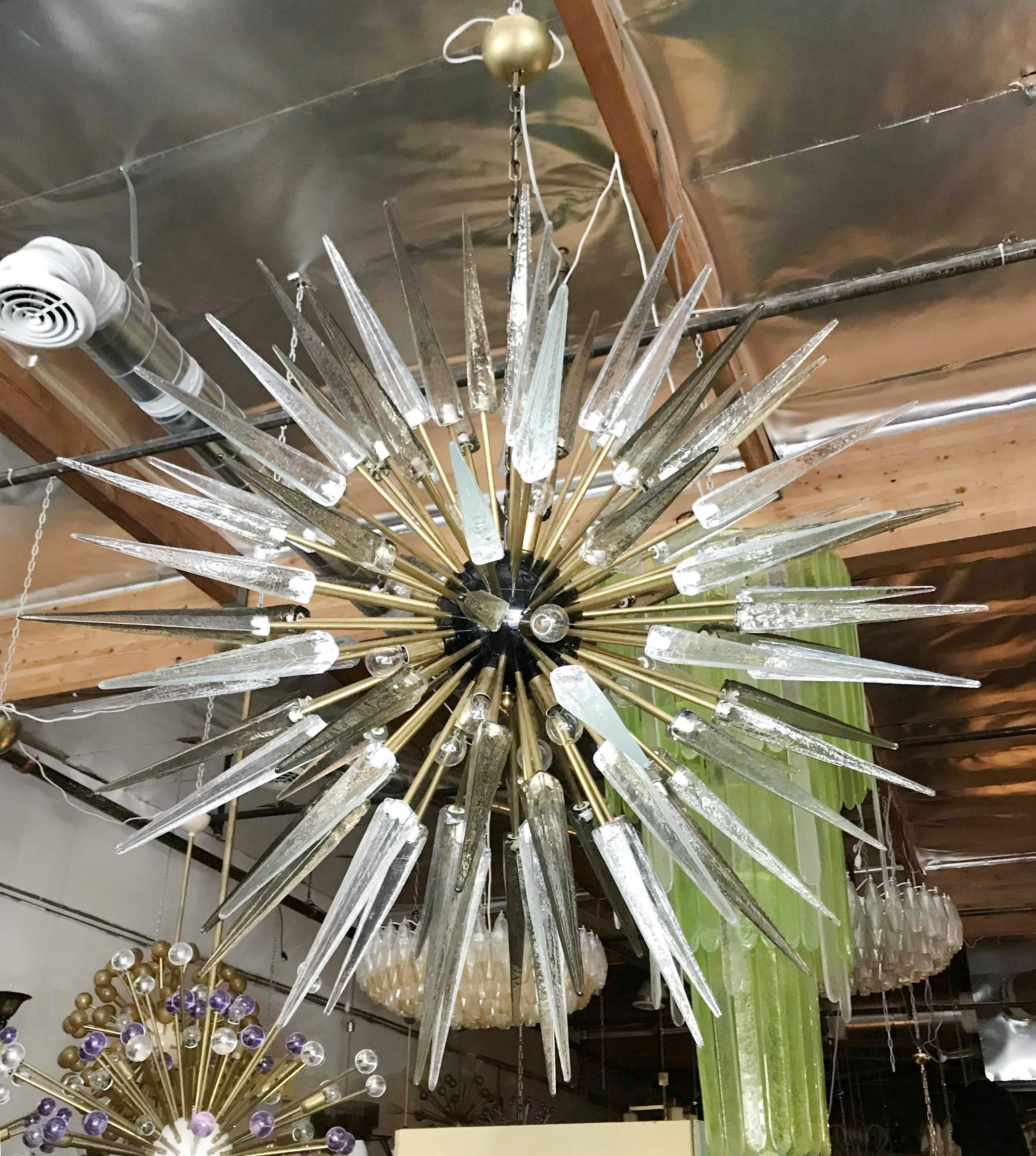 Italian Puntali Sputnik Chandelier by Fabio Ltd For Sale