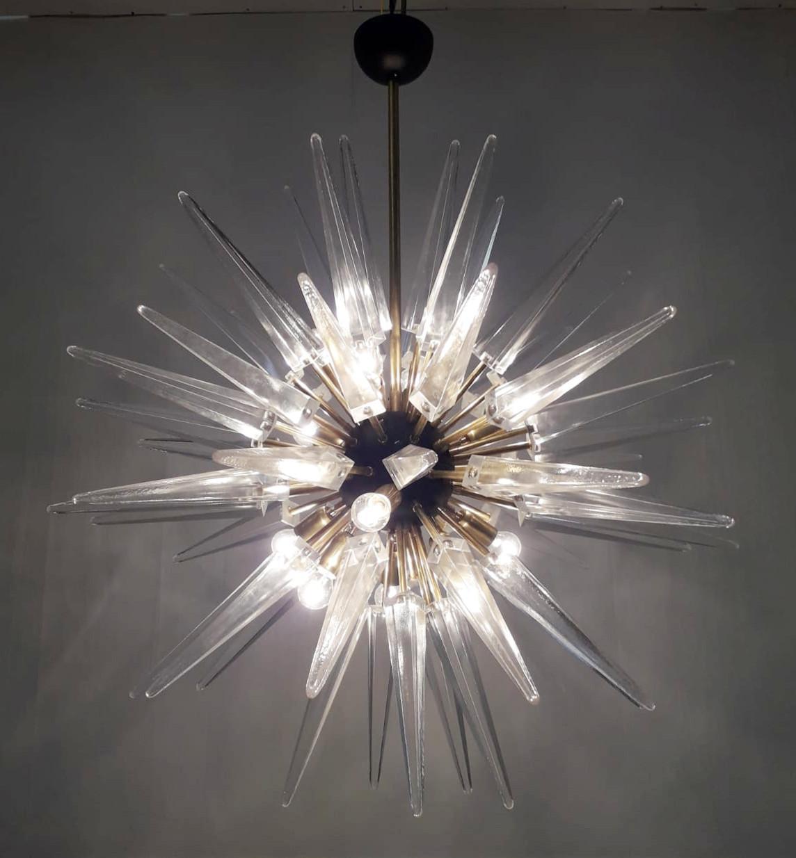 Italiano Lampadario Puntali Sputnik di Fabio Ltd in vendita
